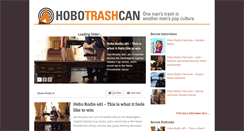 Desktop Screenshot of hobotrashcan.com